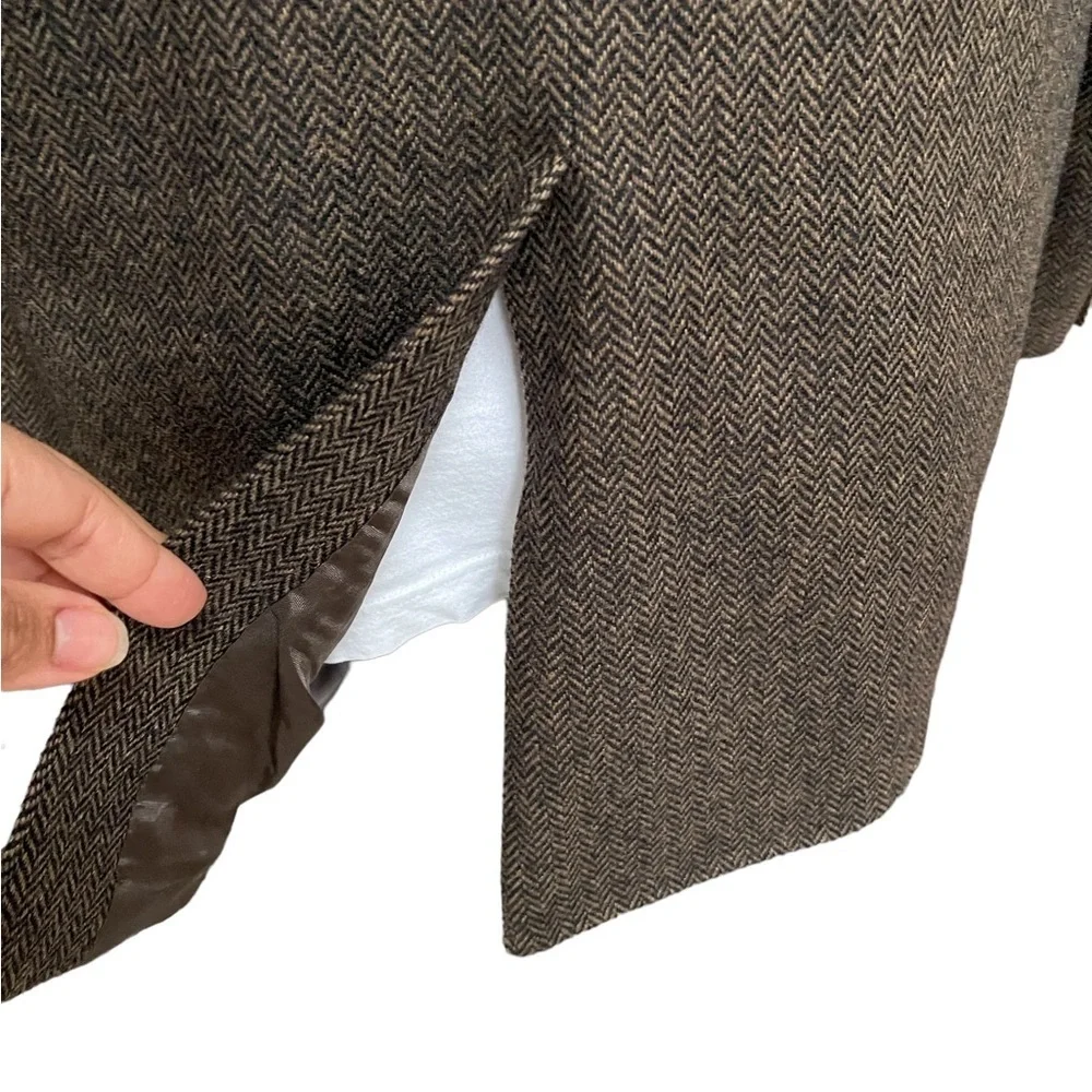 Vintage by Towncraft‎ Two Button Tweed Wool Blazer Sport Jacket Size: 42R